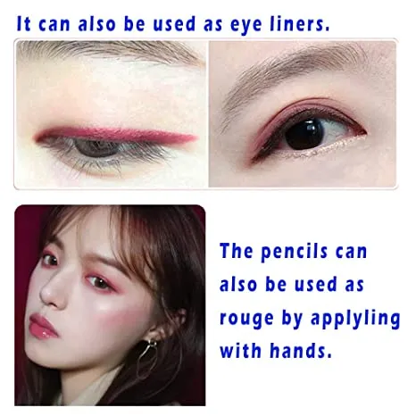12-Color/Set Lip Liner Pencil Waterproof Matte Lipliner for Women Nude Lip Makeup