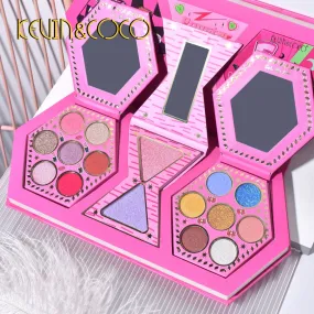 32 Color Kevin & Coco Multi-Mood Eyeshadow Palettes Set Funky Bright Colors Eyeshadow