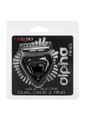 Alpha Liquid Silicone Dual Cage and Ring