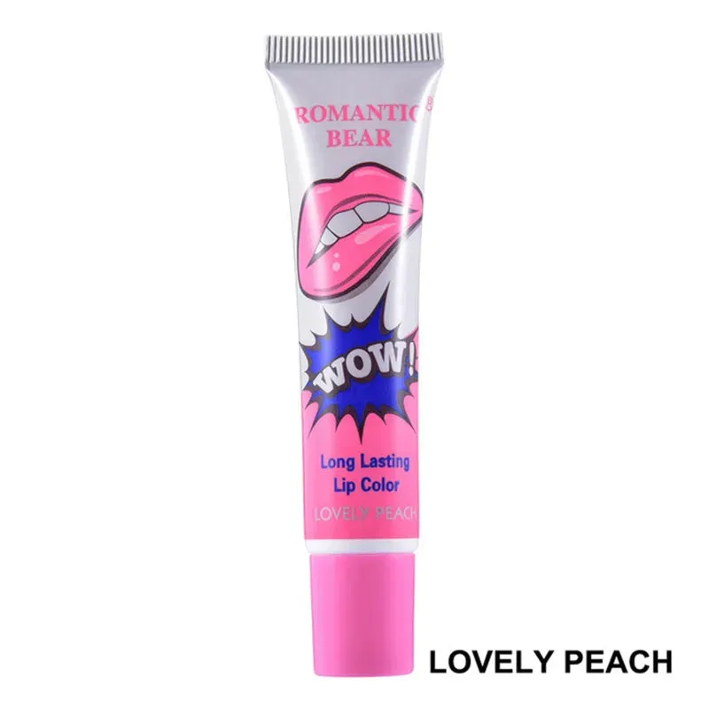 Amazing Peel Off Liquid Lipstick - Waterproof, Long-Lasting Lip Gloss. Tear Off Makeup Tattoo Lip Gloss, Lip Tint Cosmetic.