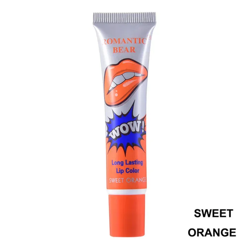 Amazing Peel Off Liquid Lipstick - Waterproof, Long-Lasting Lip Gloss. Tear Off Makeup Tattoo Lip Gloss, Lip Tint Cosmetic.