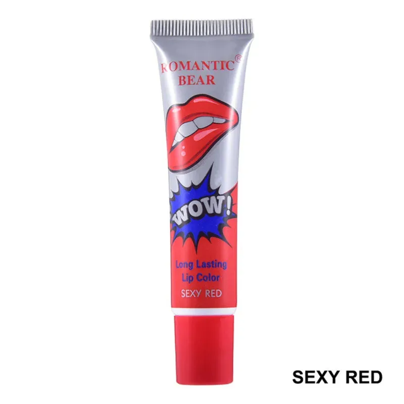 Amazing Peel Off Liquid Lipstick - Waterproof, Long-Lasting Lip Gloss. Tear Off Makeup Tattoo Lip Gloss, Lip Tint Cosmetic.