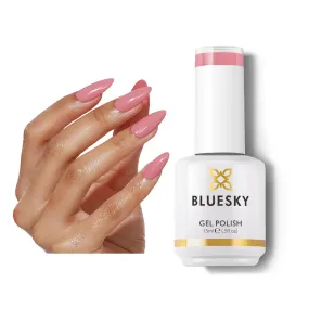 BLUESKY Gel Polish for Nails Color Pink Fragrant, Salon Manicure Single Bottle, Long Lasting&Chip Resistant,15ml,CS10P/FEARLESS