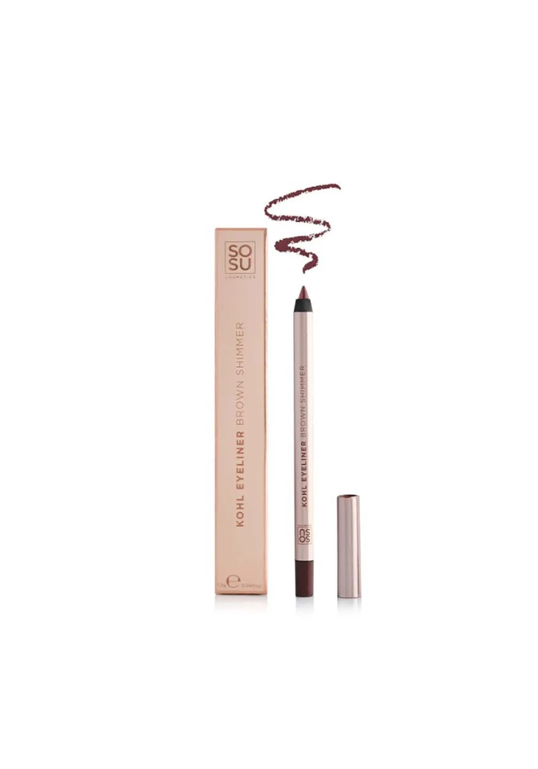 Brown Shimmer Kohl Eyeliner Pencil