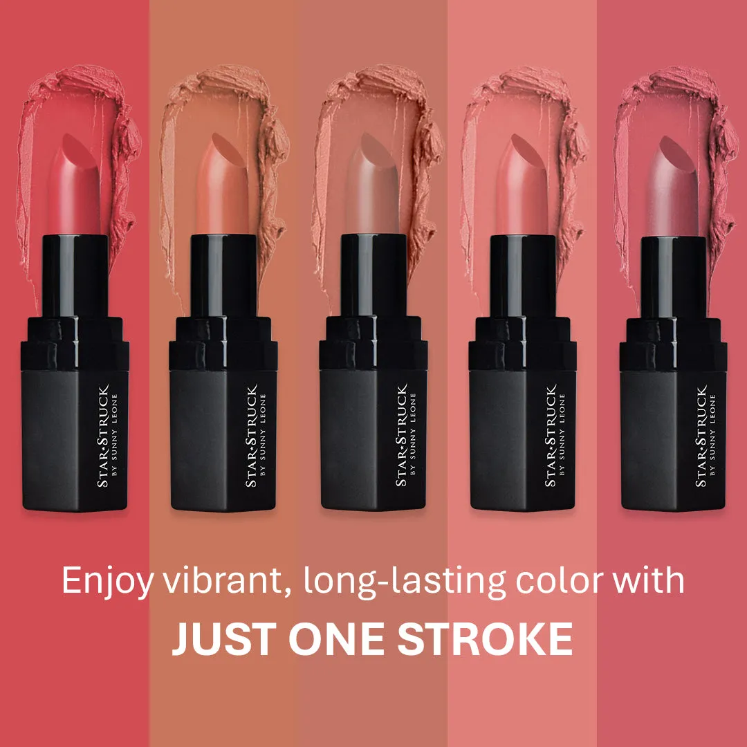 Coralicious - Luxe Matte Lipstick, Coral Pink | 4.2gms