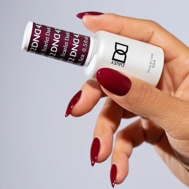 Dnd Gel 432 Dark Scarlet