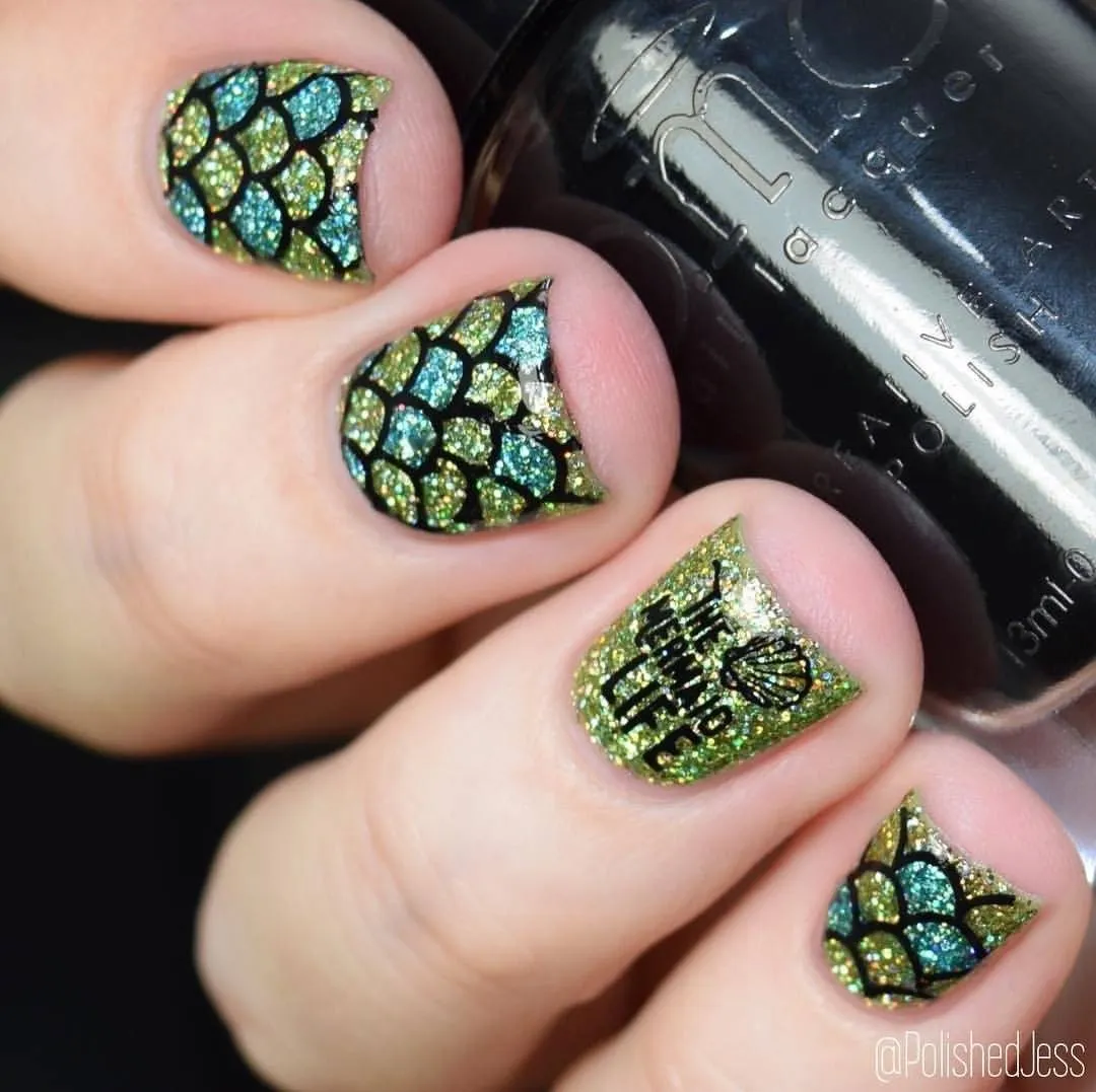 Essentials Primary Collection:  Straight-Up Black (B171) Classic Black Stamping Polish