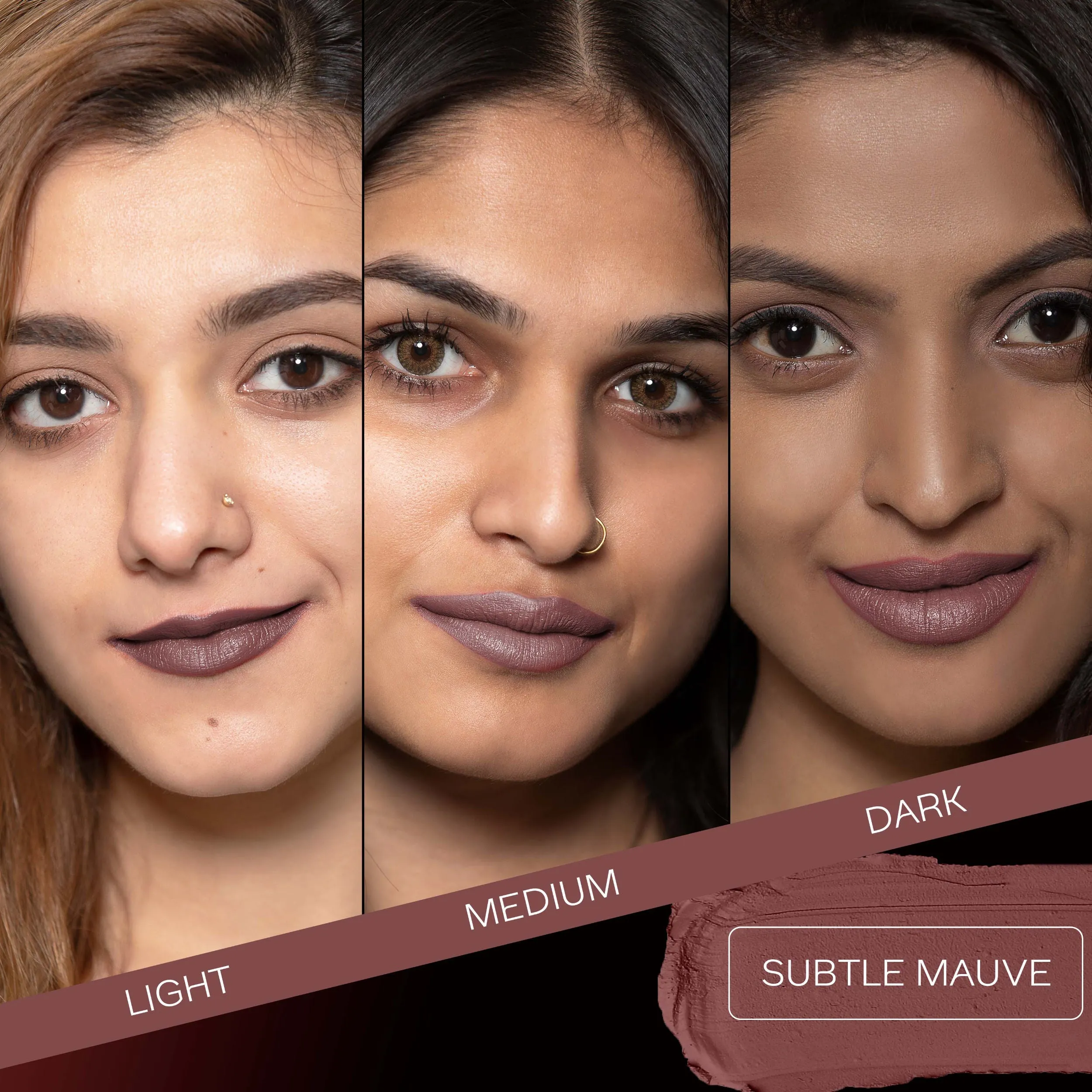 Faces Canada Weightless Matte Lipstick |Jojoba and Almond Oil enriched| Highly pigmented | Smooth One Stroke Weightless Color | Keeps Lips Moisturized | Shade - Subtle Mauve 4g