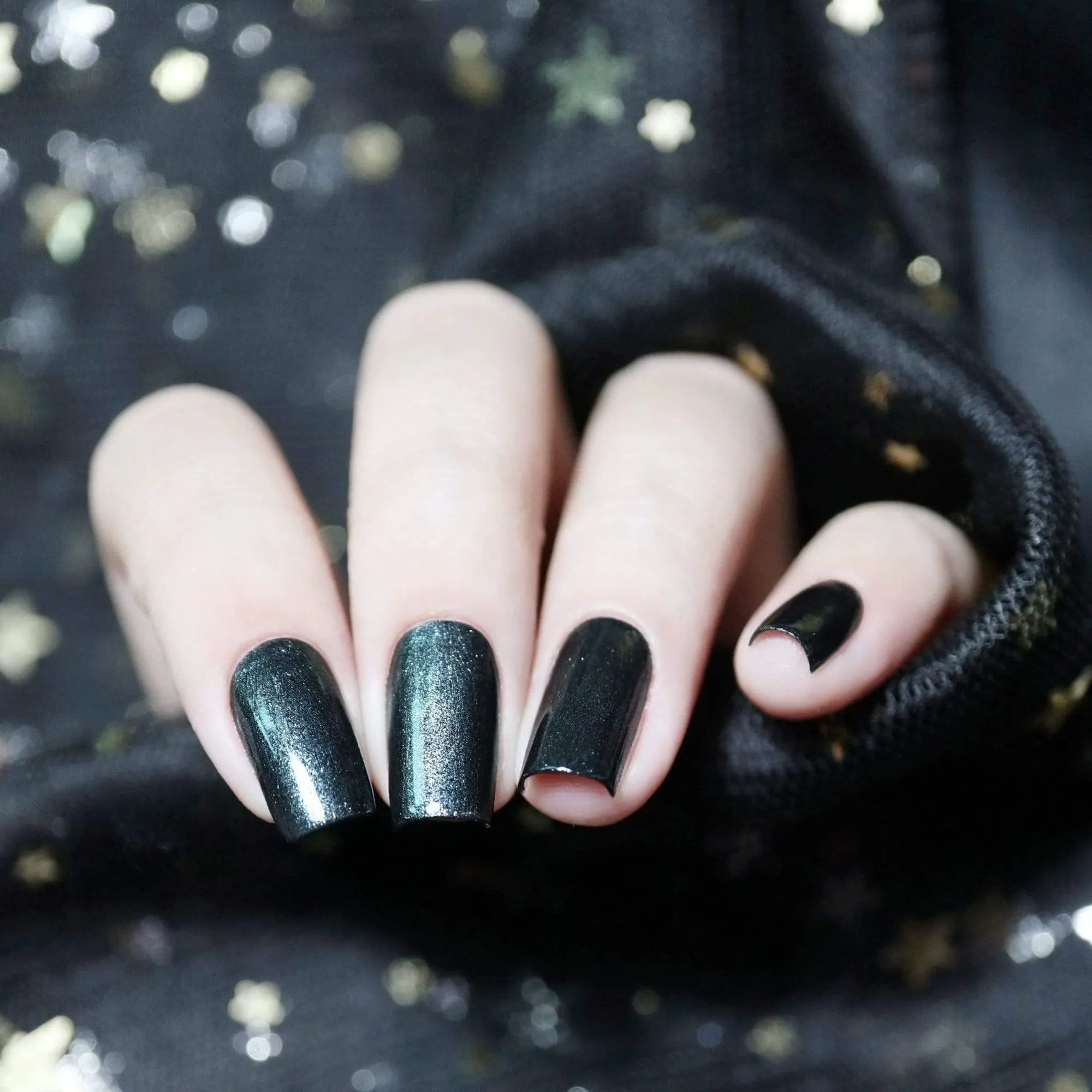 Grimm's Nightfall: 6-Piece Duochrome & Metallic Stamping Polish Set