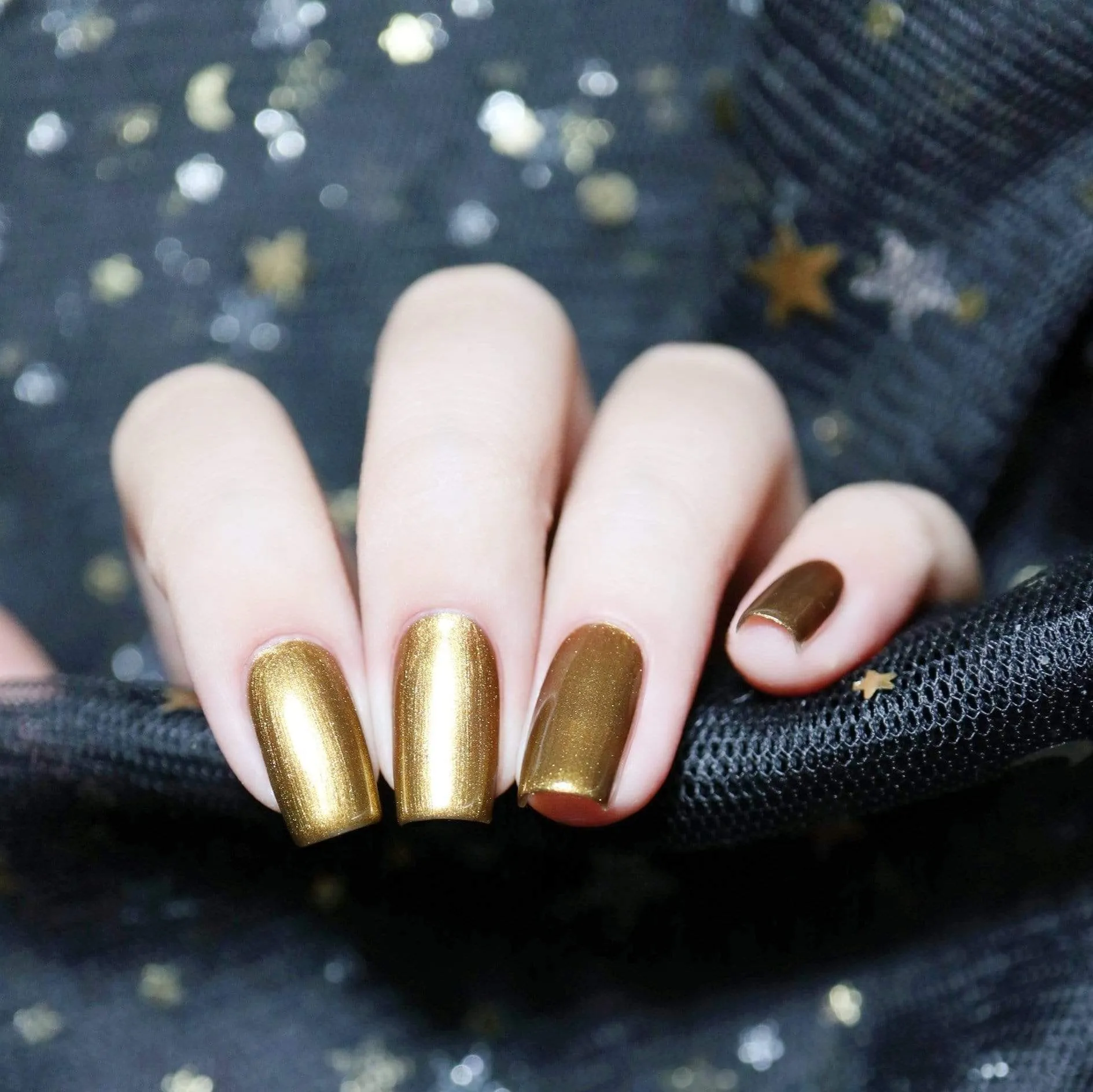 Grimm's Nightfall: 6-Piece Duochrome & Metallic Stamping Polish Set