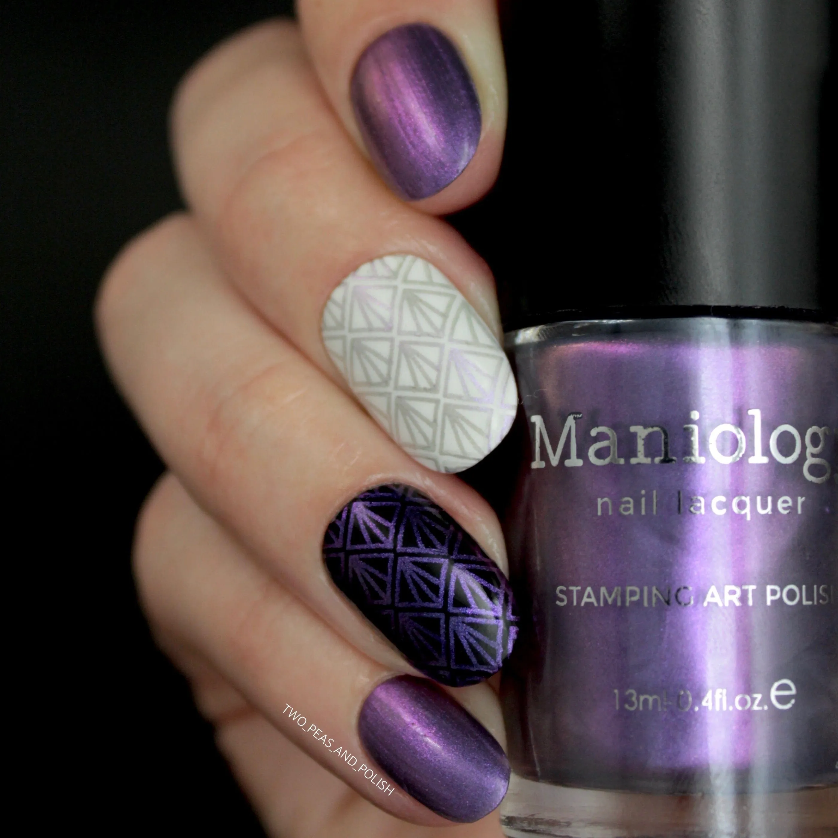 Grimm's Nightfall: 6-Piece Duochrome & Metallic Stamping Polish Set