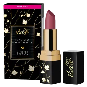 Iba Long-Stay Matte Lipstick Limited Edition - Pink Pout