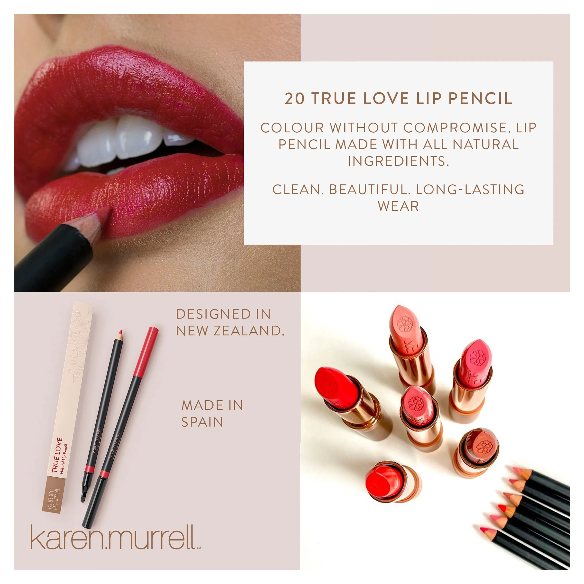 Karen Murrell  Lip Pencil 20 True Love