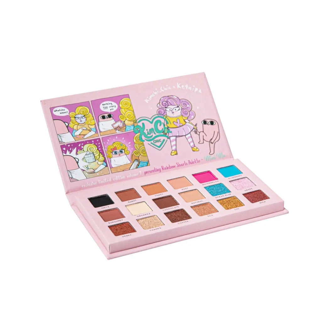 KIMCHI X KETNIPZ: Rainbow Sharts Mini Me Shadow Palette