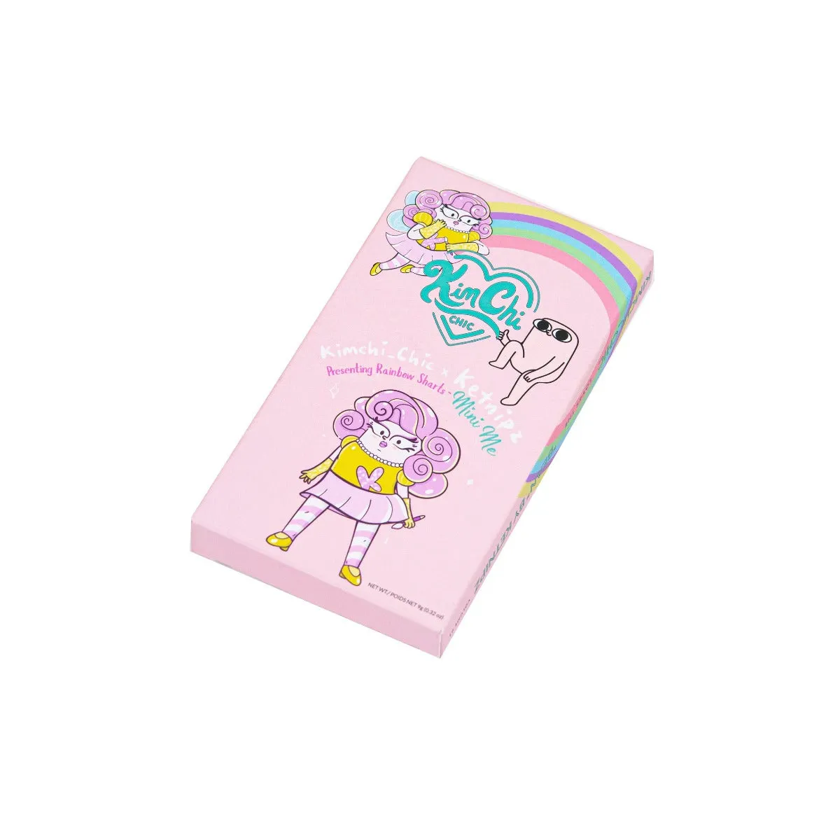 KIMCHI X KETNIPZ: Rainbow Sharts Mini Me Shadow Palette