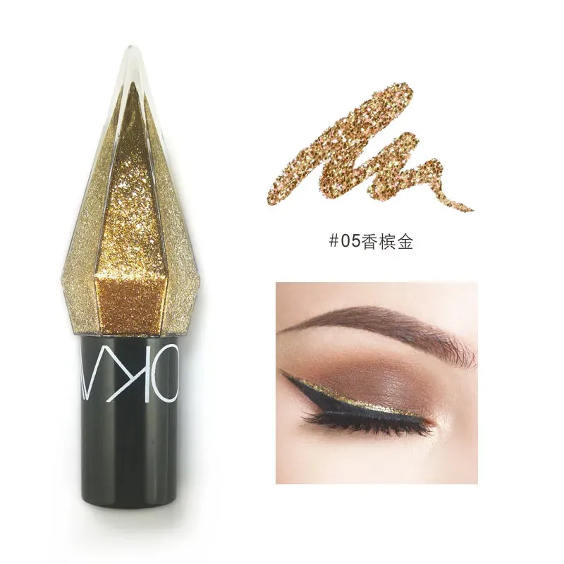 Lady Glams Diamond Shiny Eyeliner – Illuminate Your Eyes with Glittery Glamour