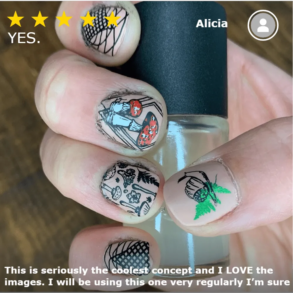 Magic Mushroom: Nail Stamping Starter Kit