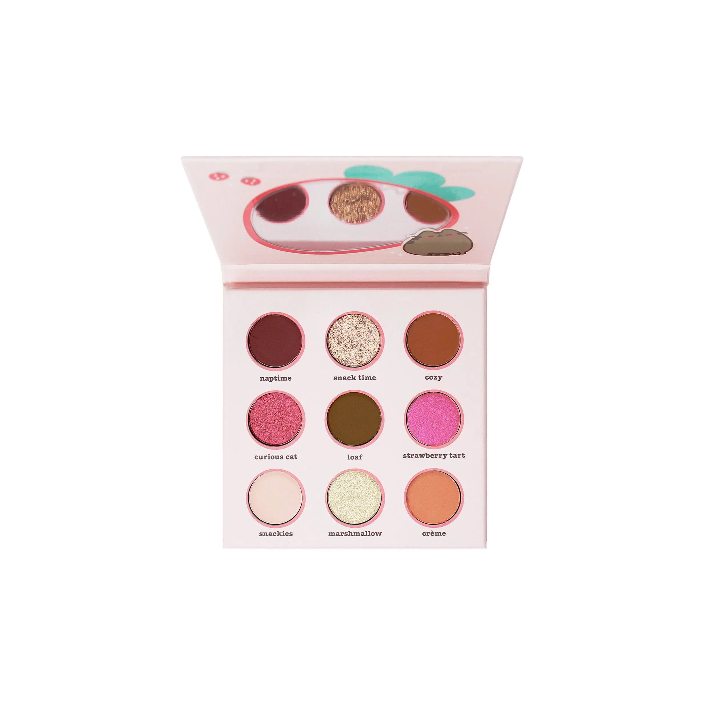 Pusheen Strawberry Daydream Eyeshadow Palette (9 colors)