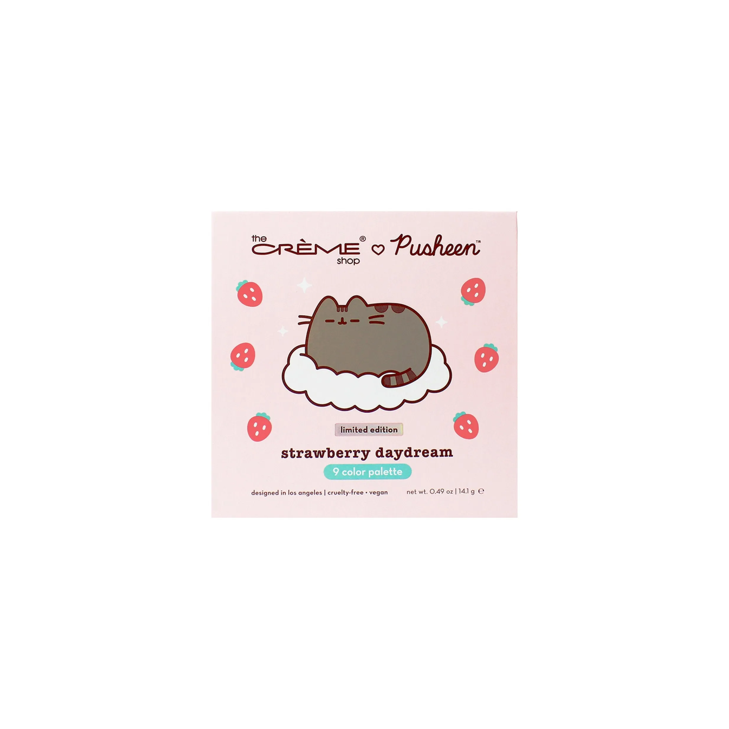 Pusheen Strawberry Daydream Eyeshadow Palette (9 colors)