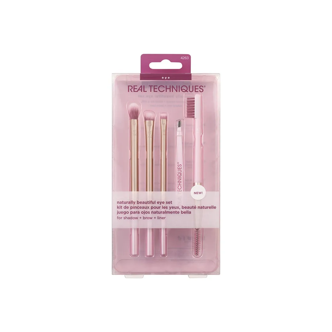 Real Techniques Naturally Beautiful Eye Make Up Brush Set