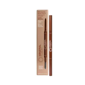 Retractable Brow Pencil Dark Brown 0.03 Oz By Mineral Fusion