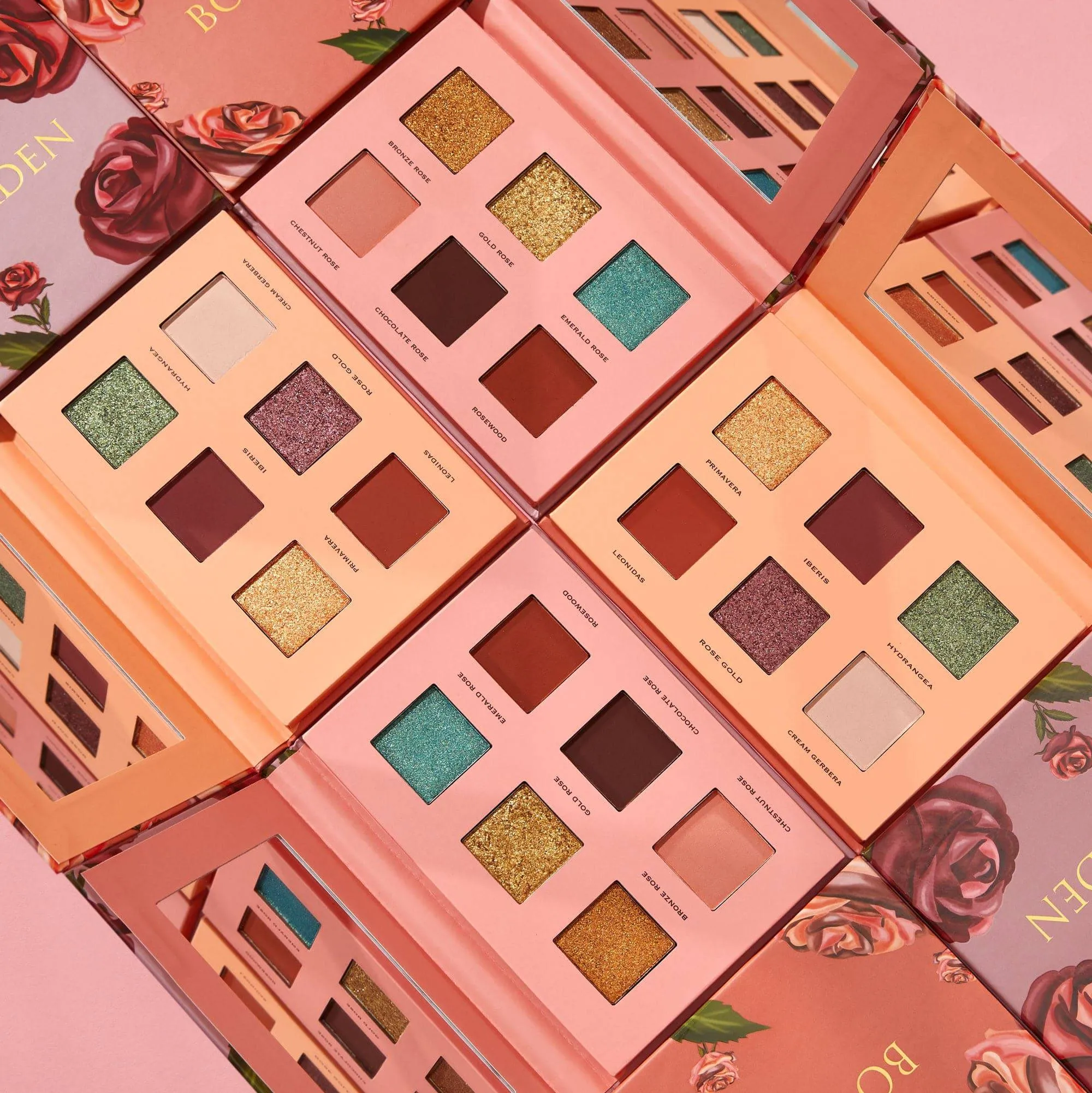 Rose Garden Pressed Pigment Palette