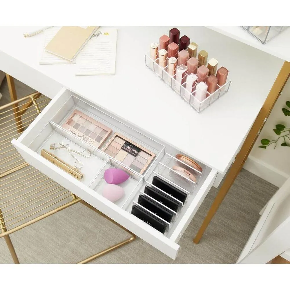 Sarah Tanno by iDesign 7 Compartment Palette Organiser Clear