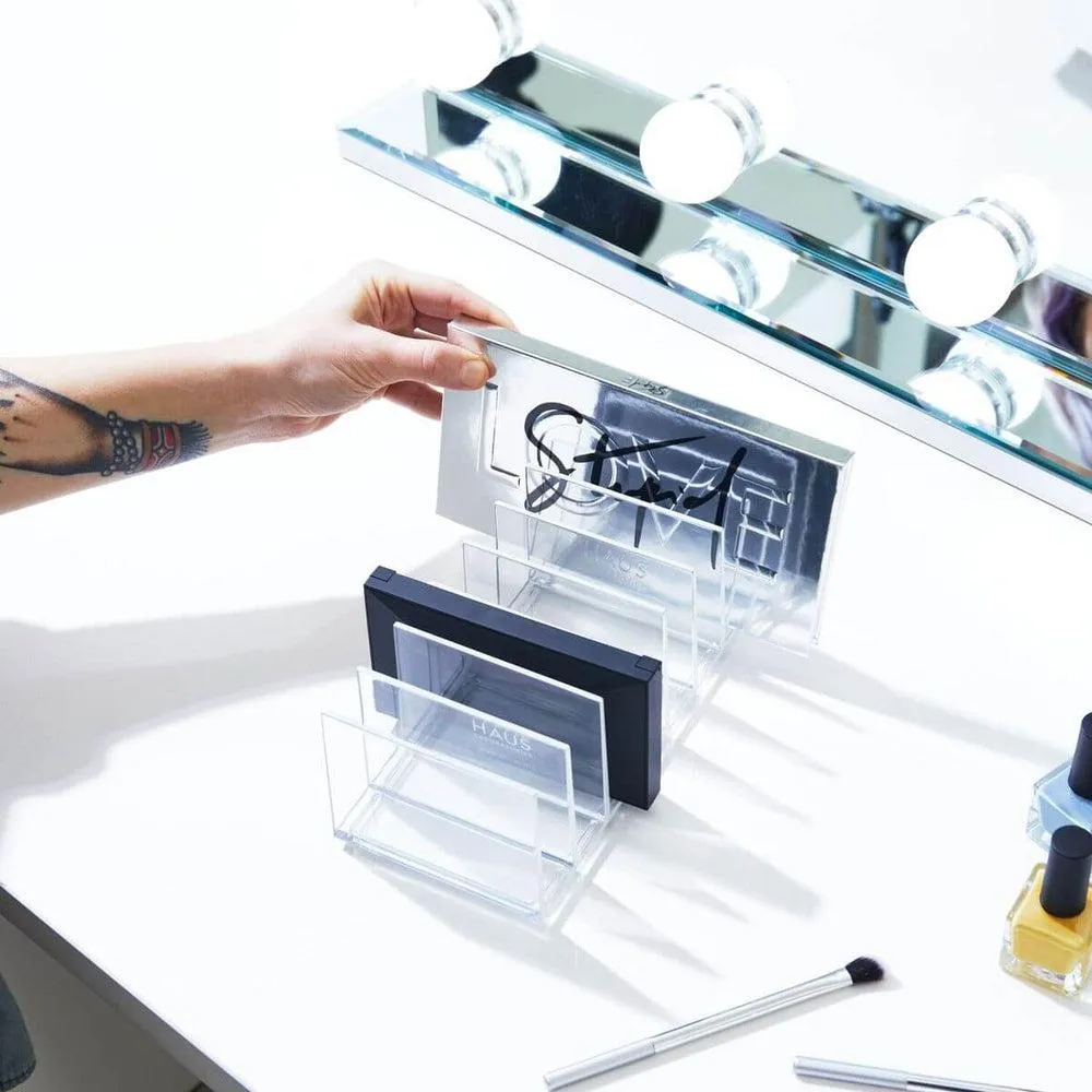 Sarah Tanno by iDesign 7 Compartment Palette Organiser Clear