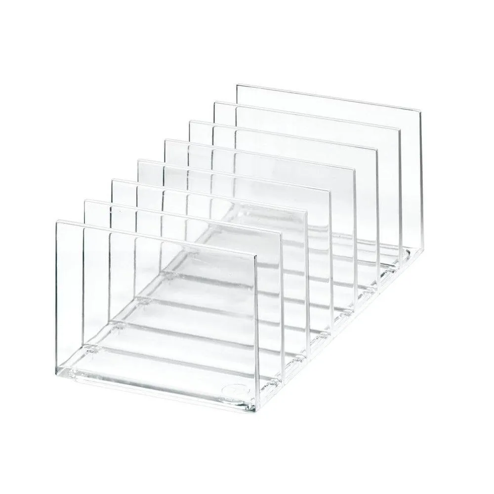 Sarah Tanno by iDesign 7 Compartment Palette Organiser Clear