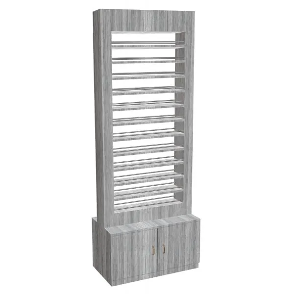 Whale Spa Nail Polish Center - PC02 Cabinet Holds 500 Bottles