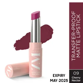 Zayn & Myza Transfer-proof Power Matte Lipstick (3.2g)- Cherry Nectar